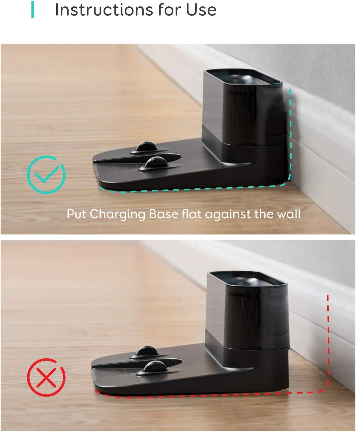 imageeufy Charging Base Compatible with eufy 11S11S MAX1215C15C MAX25C Max G10 HybridG30G30 Edge G30 Hybrid G30 Verge G15 G20 G20 Hybrid G35 G35 G40 Series