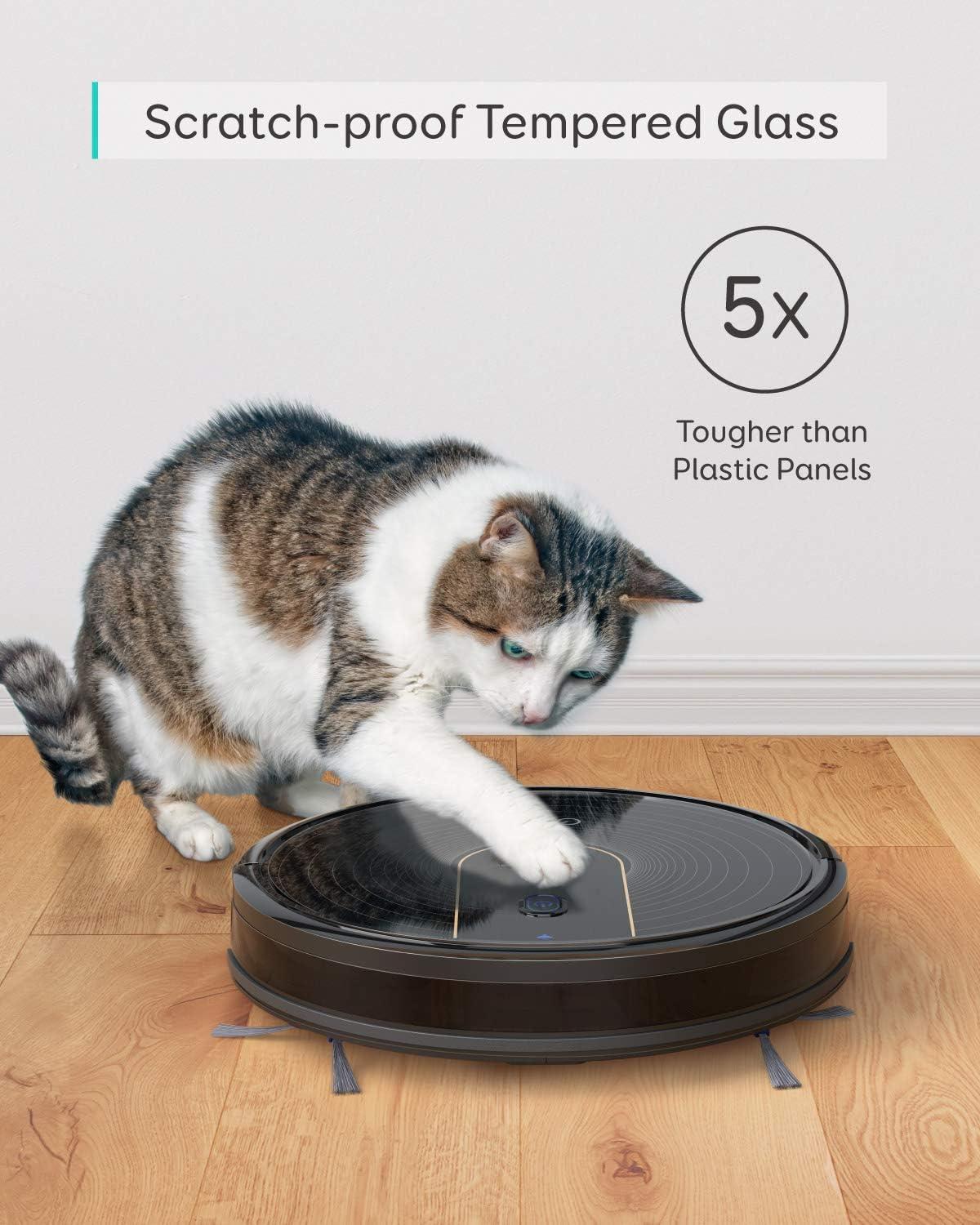 imageeufy C10 Robot Vacuum Self Emptying 8 Weeks Hands Free Advanced Smart Mapping with LiDAR Navigation 285Inch Slim Design Powerful Suction Edge Expansion Brush for Pet Hair Carpet Detection15C