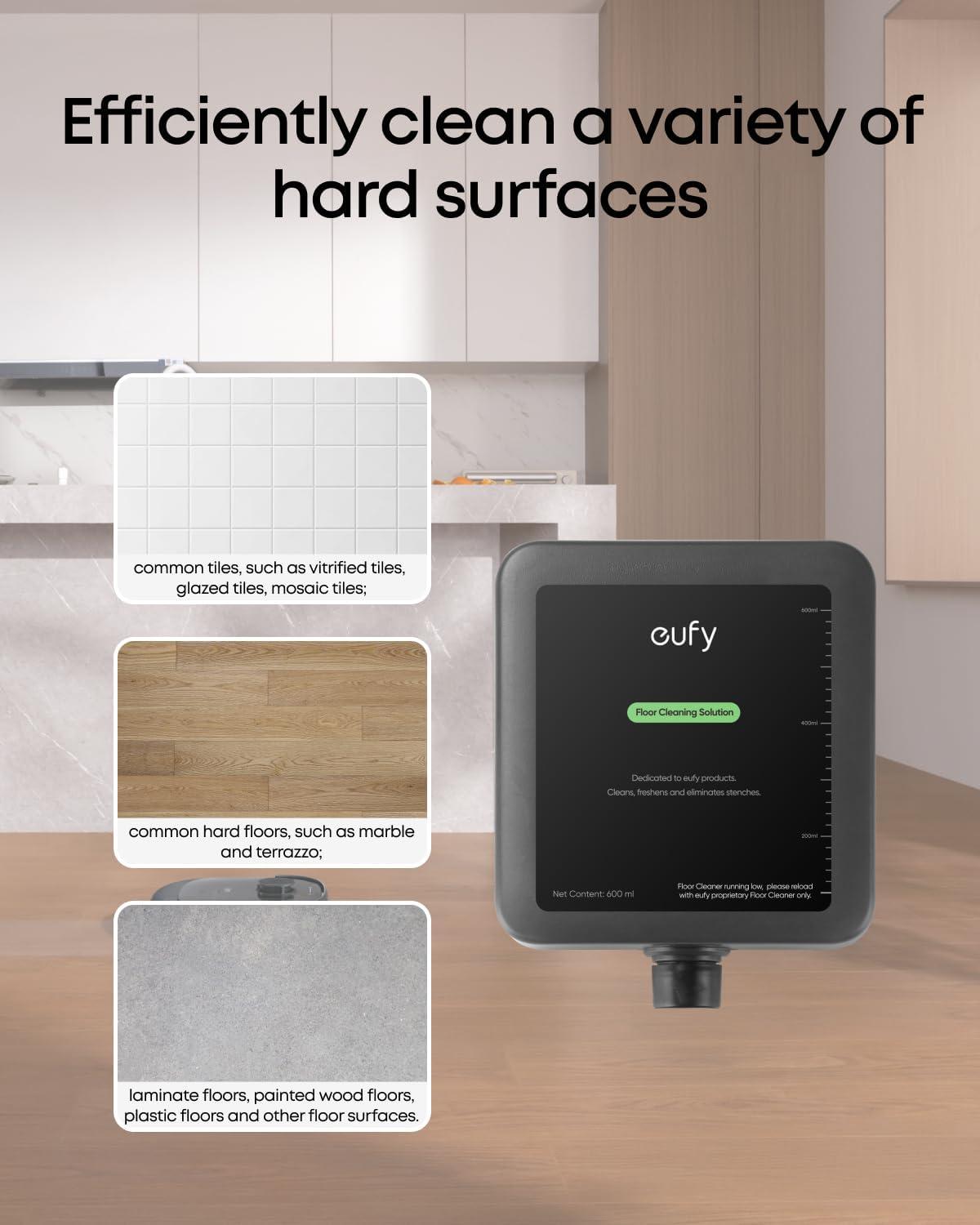 imageeufy Floor Cleaning Solution Ready to Use 600 ml Floor Cleaning Solution Safe Compatible with E2516 Fl Oz Pack of 2