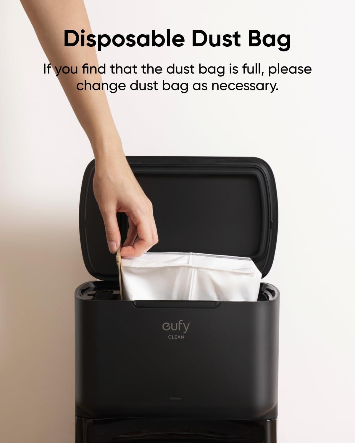 imageeufy Official Replacement Dust Bags for eufy L60L50 Series with SelfEmpty StationPack of 6