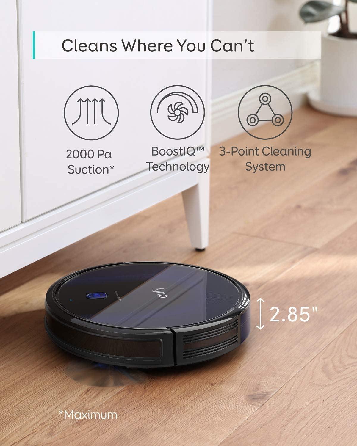imageeufy Robot Vacuum Omni C20 Robot Vacuum and Mop Combo Self Emptying Auto Mop Washing and Auto Drying for HandsFree Cleaning 7000 Pa Powerful Suction Renewed Acceptable15C MAX