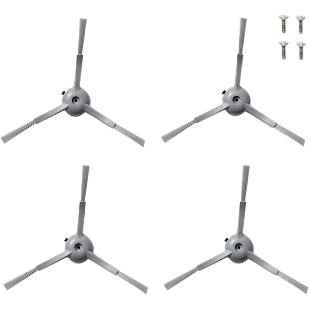 imageeufy Official 4Pack Replacement Side Brushes and Screw Omni C20 L60L50 Series T2280T2265T2275T2267T2277T2268T2278