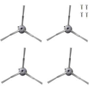 eufy Official 4-Pack Replacement Side Brushes and Screw Omni C20, L60/L50 Series (T2280/T2265/T2275/T2267/T2277/T2268/T2278)