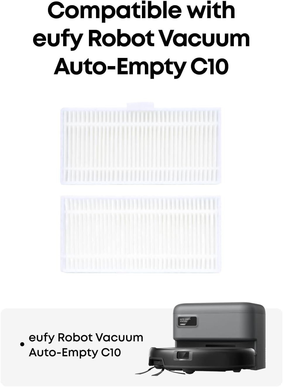 imageeufy Replacement Washable Filter for eufy C10 2Pack Included