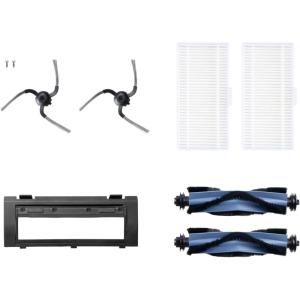 eufy RoboVac Replacement Accessories Kit (2 Side Brushes + 2 Filter Sets + Rolling Brush + Brush Guard) Compatible Self-Empty C10.