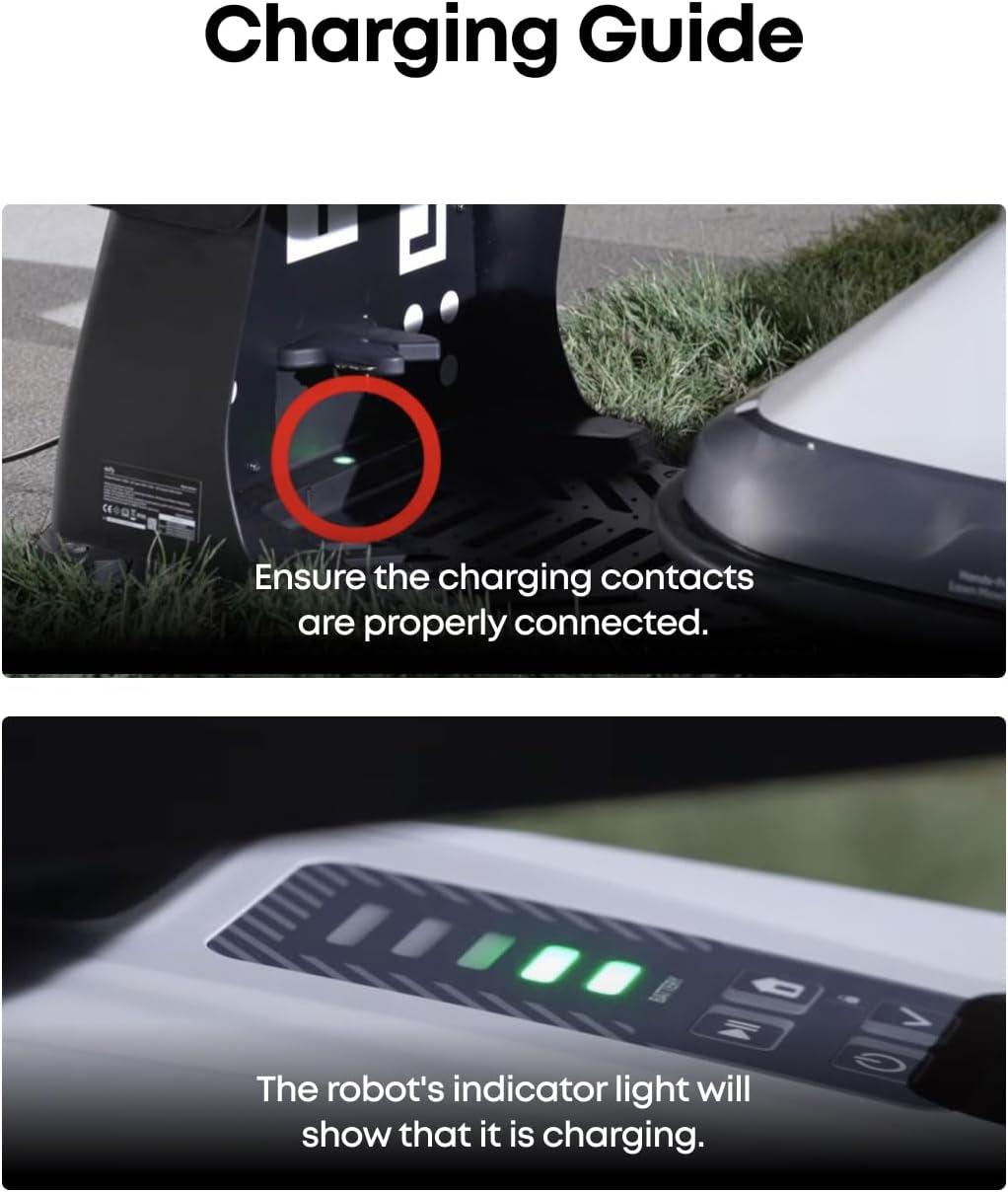 imageeufy Base Station Compatible with Robot Lawn Mower E15E18