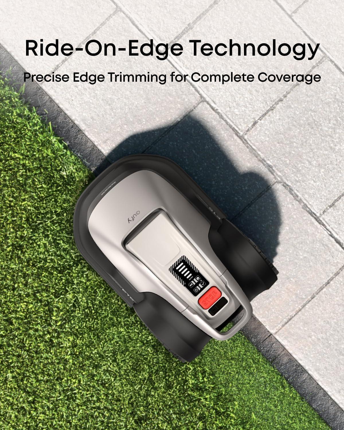 imageeufy E18 Robot Lawn MowerMax 03 AcresWireless Robot Mower with Auto MappingVision NavigationMultiZone Management Official Accessories Blade Disc 1