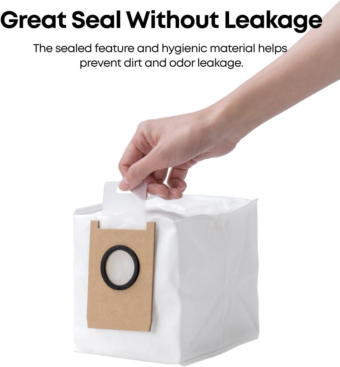 imageeufy Official 3x Dust Bags 3L Capacity Up to 75 Days Use Compatible with eufy 3in1 E20