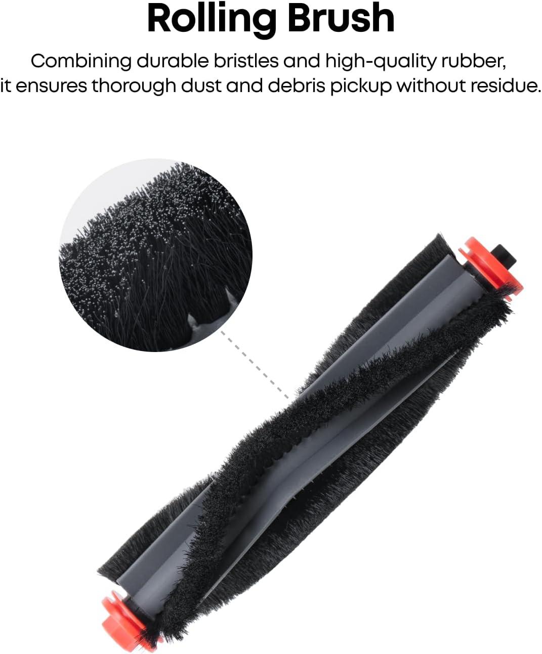 imageeufy Official E20 Rolling Brush amp Brush Guard ProDetangle Compatible with eufy 3in1 E20