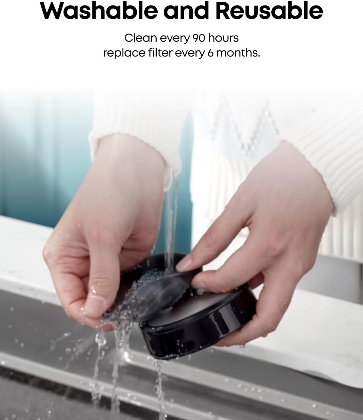 imageeufy Official HighPerformance Filter Durable Design Compatible with eufy 3in1 E20