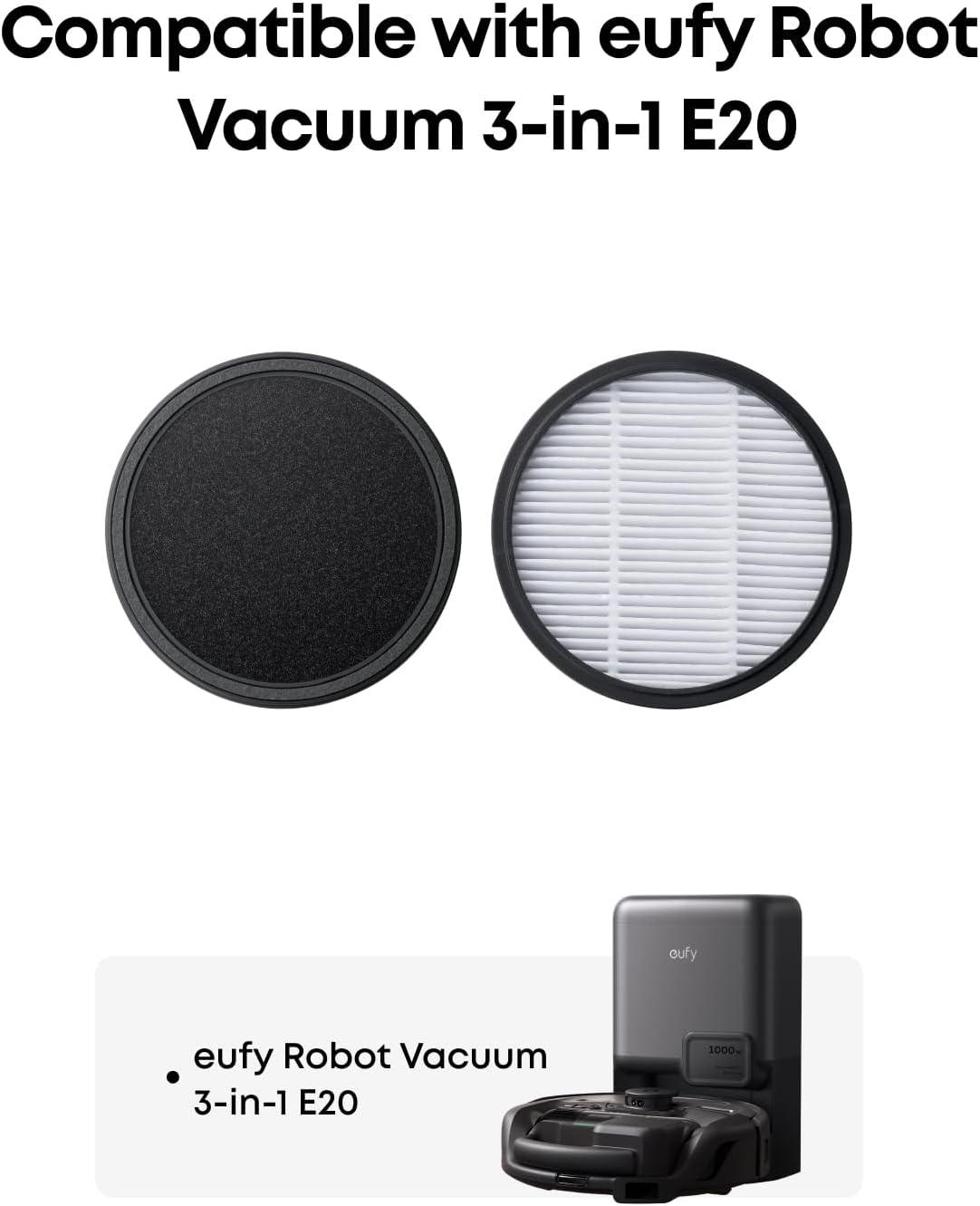 imageeufy Official HighPerformance Filter Durable Design Compatible with eufy 3in1 E20