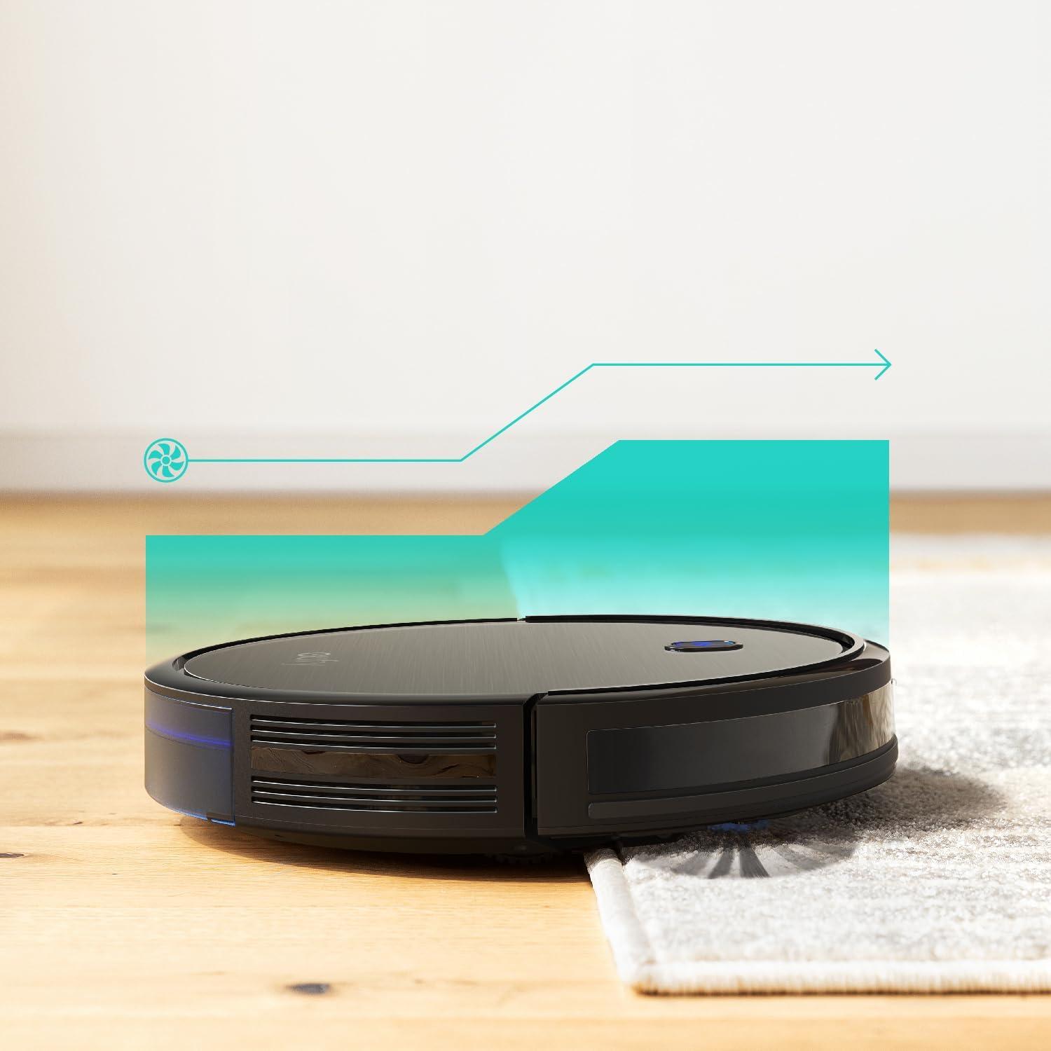 imageeufy Robot Vacuum E25 20000 Pa SuctionHydroJet AlwaysClean Roller Mop AllinOne Robot Vacuum and Mop Combo EdgetoCorner Cleaning ZeroTangle Design AI Obstacle Avoidance Upgraded11S