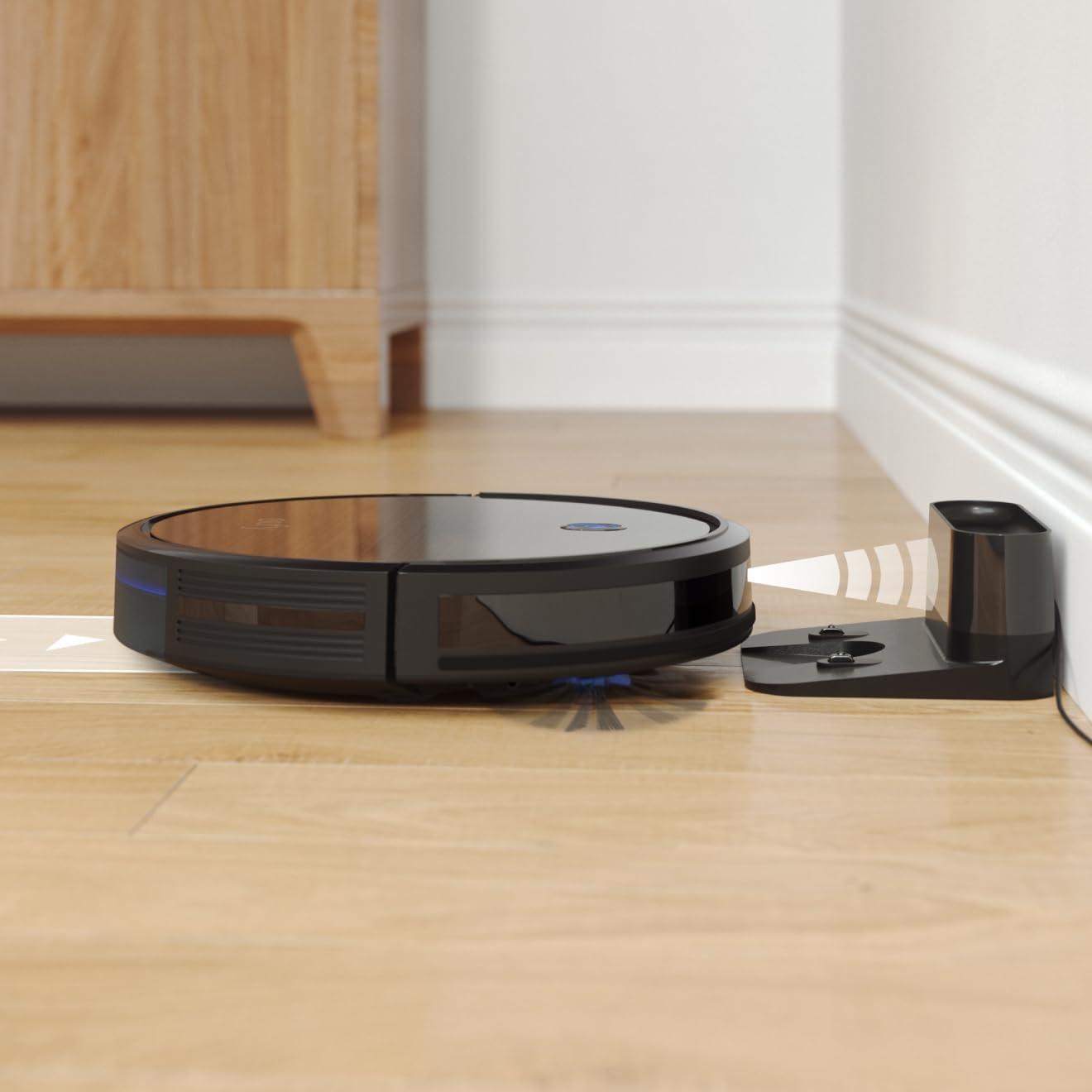 imageeufy Robot Vacuum E25 20000 Pa SuctionHydroJet AlwaysClean Roller Mop AllinOne Robot Vacuum and Mop Combo EdgetoCorner Cleaning ZeroTangle Design AI Obstacle Avoidance Upgraded11S