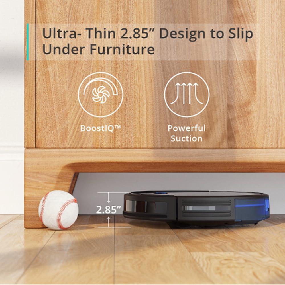imageeufy Robot Vacuum E25 20000 Pa SuctionHydroJet AlwaysClean Roller Mop AllinOne Robot Vacuum and Mop Combo EdgetoCorner Cleaning ZeroTangle Design AI Obstacle Avoidance Upgraded11S