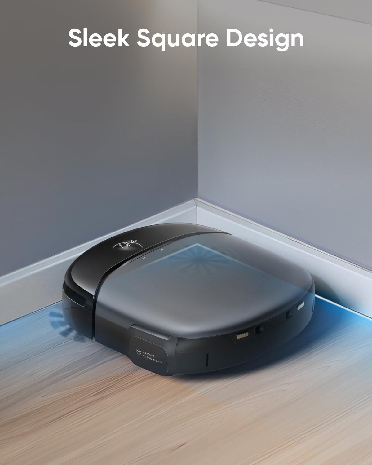 imageeufy S1 with AllinOne Station HydroJet System with Roller Mop Robot Vacuum and Mop Combo Incredible Suction Obstacle Avoidance Official AccessoryDust Bag 3 packs included 6month Replacement