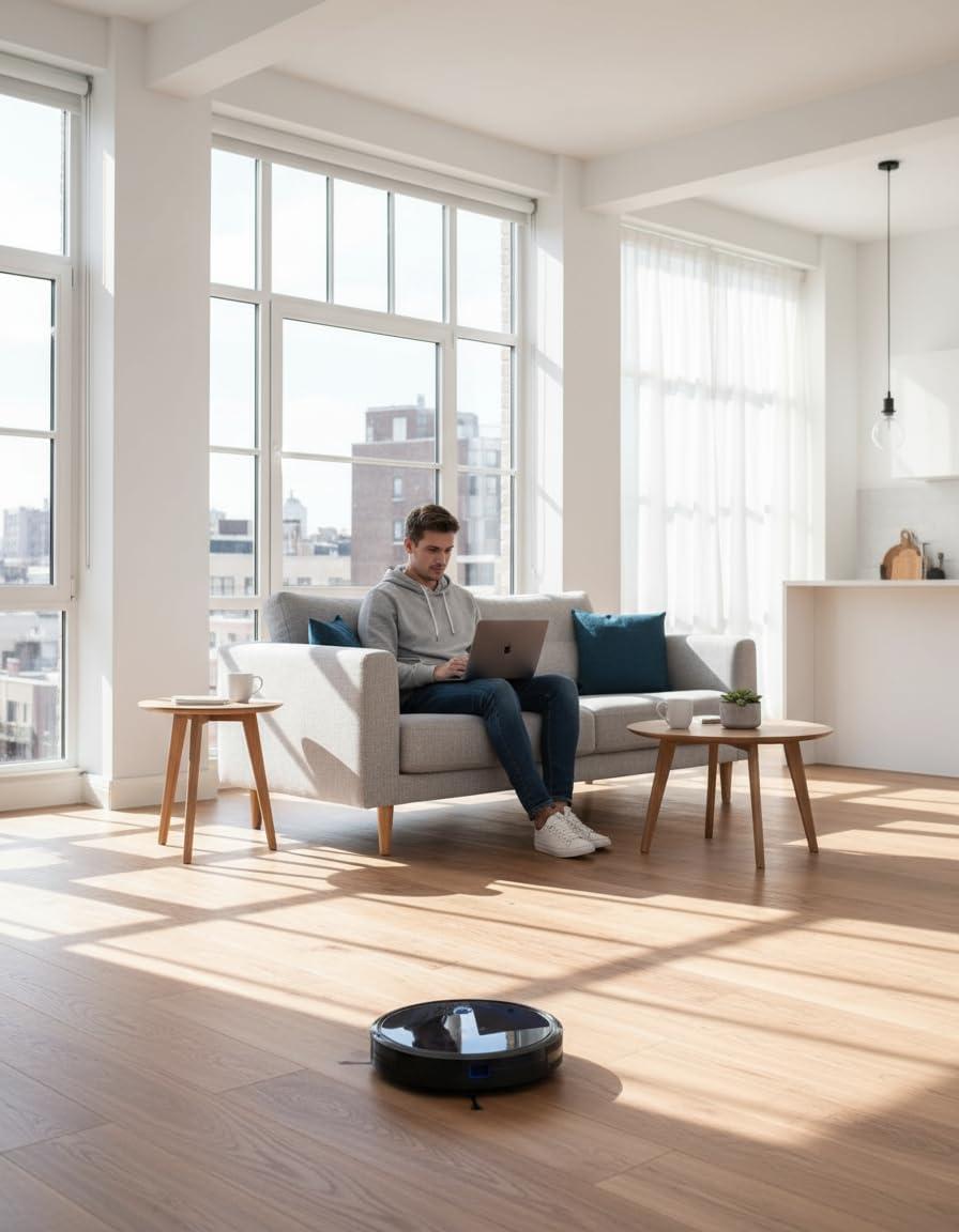 imageeufy X10 Pro Omni Robot Vacuum and Mop Combo 8000 Pa Dual Mops with 12 mm AutoLift and Carpet Detection AI Obstacle Avoidance Auto Mop WashingampDrying SelfEmptying White0615C Max