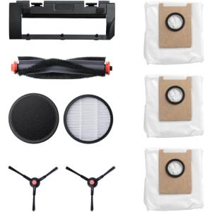 eufy Official Accessories Kit (6-Month Supply): Includes Rolling Brush & Guard, 2x High-Performance Filters, 2x Side Brushes, 3x Dust Bags – Compatible with eufy 3-in-1 E20