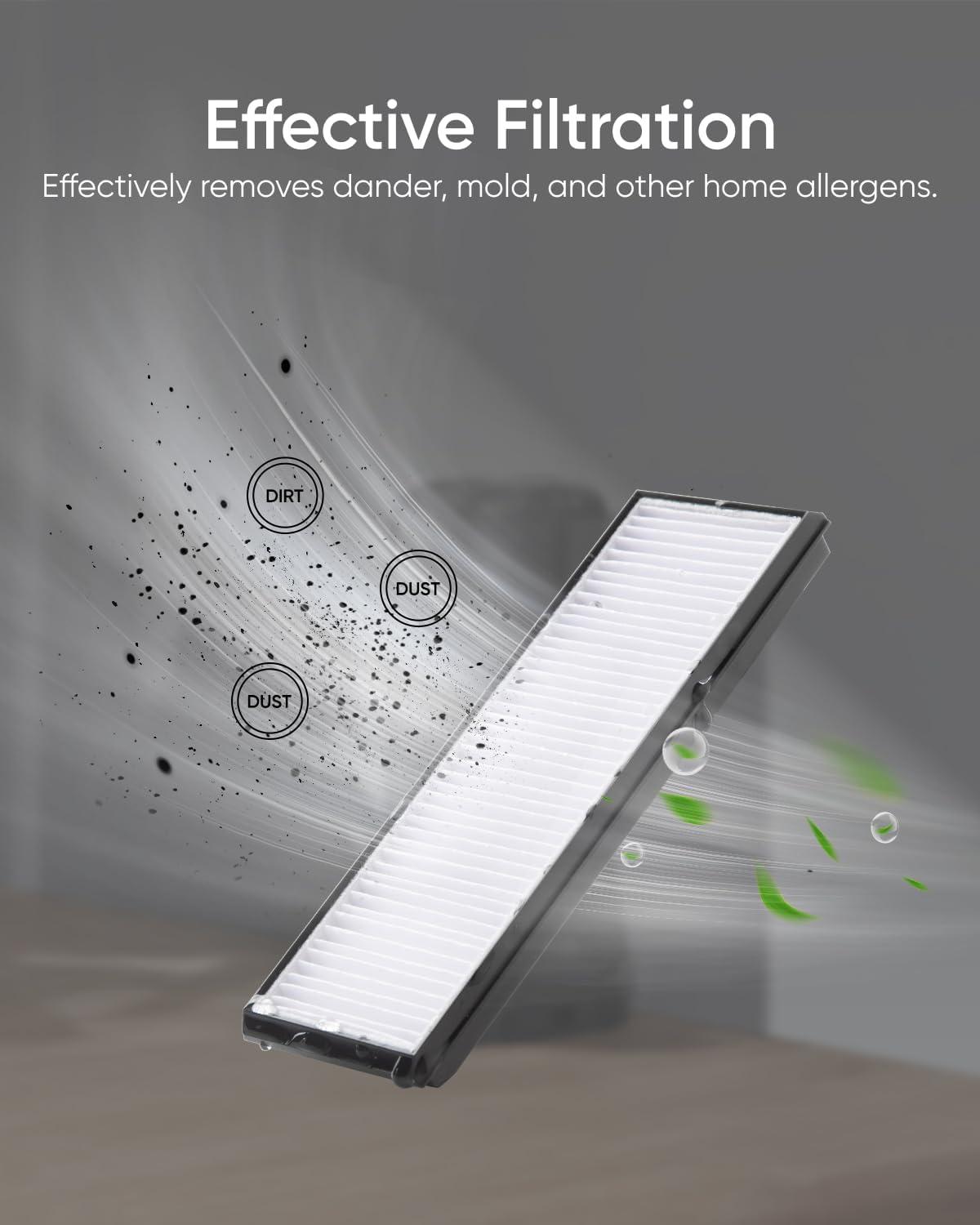 imageeufy AccessoryHighPerformance Filter for eufy Omni S1 ProS1 2 Packs Included