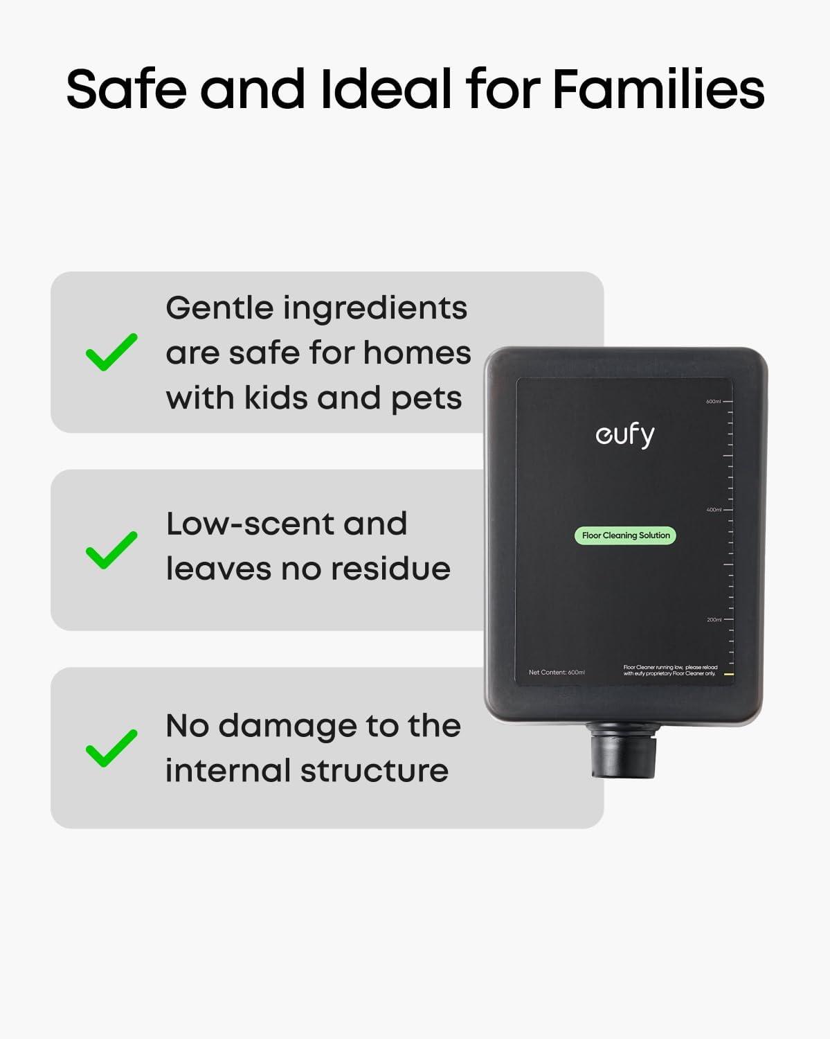 imageeufy Official Hard Floor Cleaner Accessories for Omni S2 Gentle Ingredients Lowscent Suitable for Various Surfaces