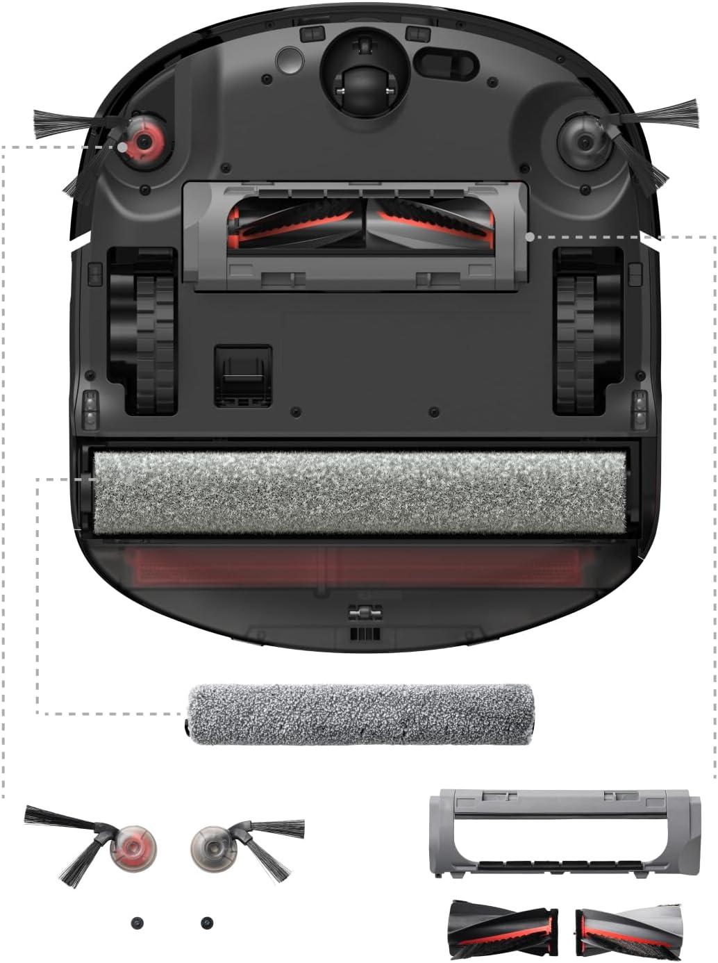 imageeufy Official Replacement Accessory Kit for Omni S2 2 Pairs of Side Brushes 2 Filter Sets 1 Roller Brush 1 Brush Guard 1 Dust Bag 1 Roller Mop 1 Water Tank Filter