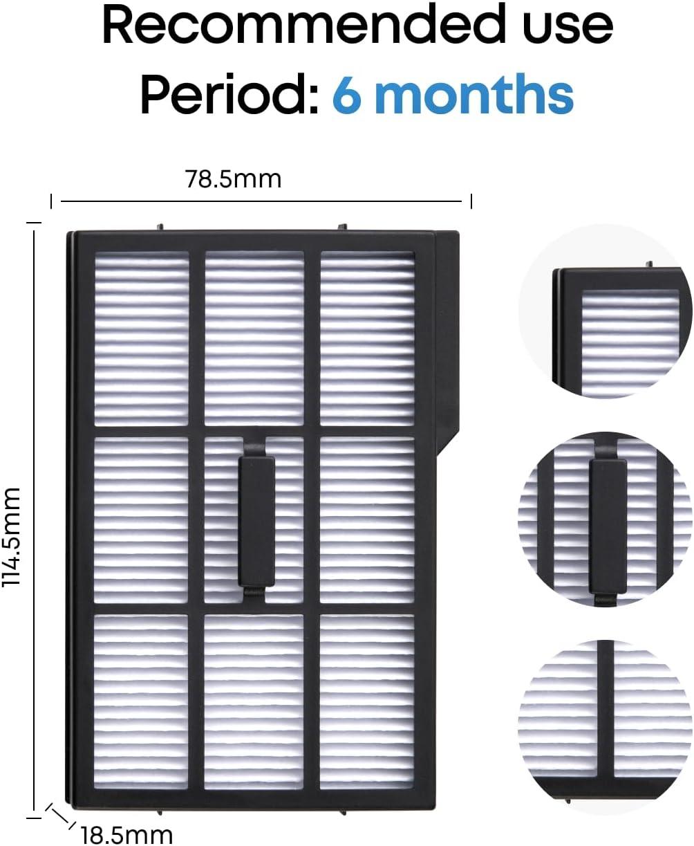 imageeufy Replacement Filter for RoboVac Efficient Filtration Durable Effective Cleaning Compatible with E25 and E28