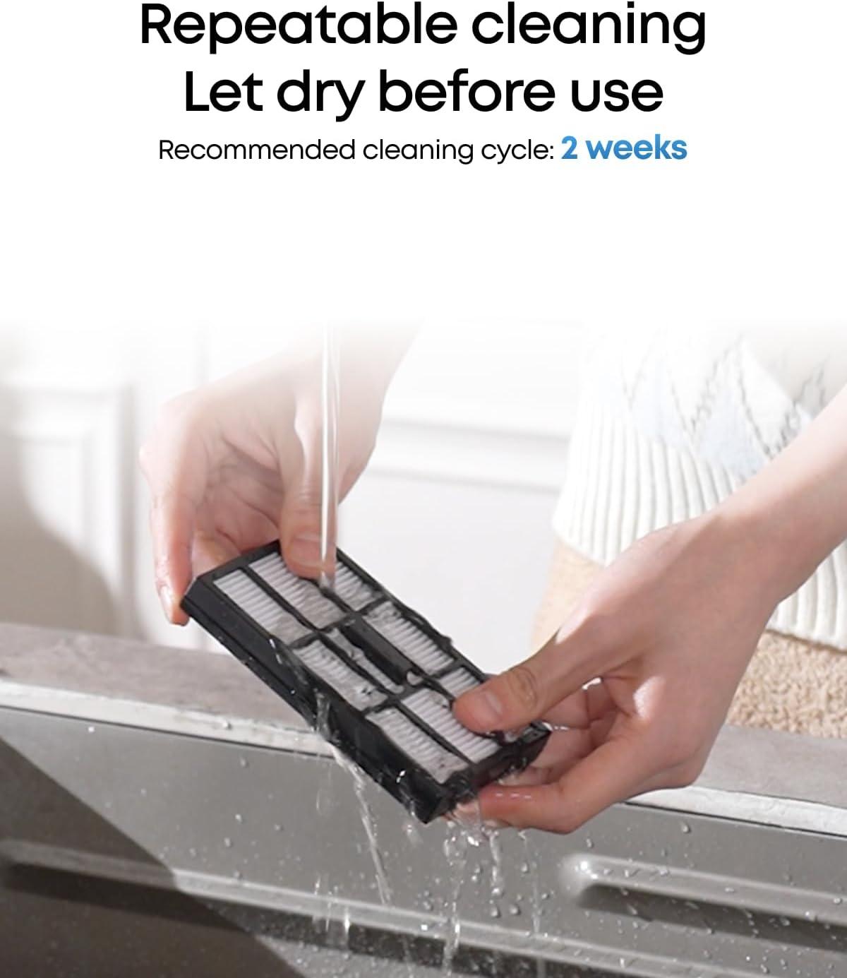imageeufy Replacement Filter for RoboVac Efficient Filtration Durable Effective Cleaning Compatible with E25 and E28