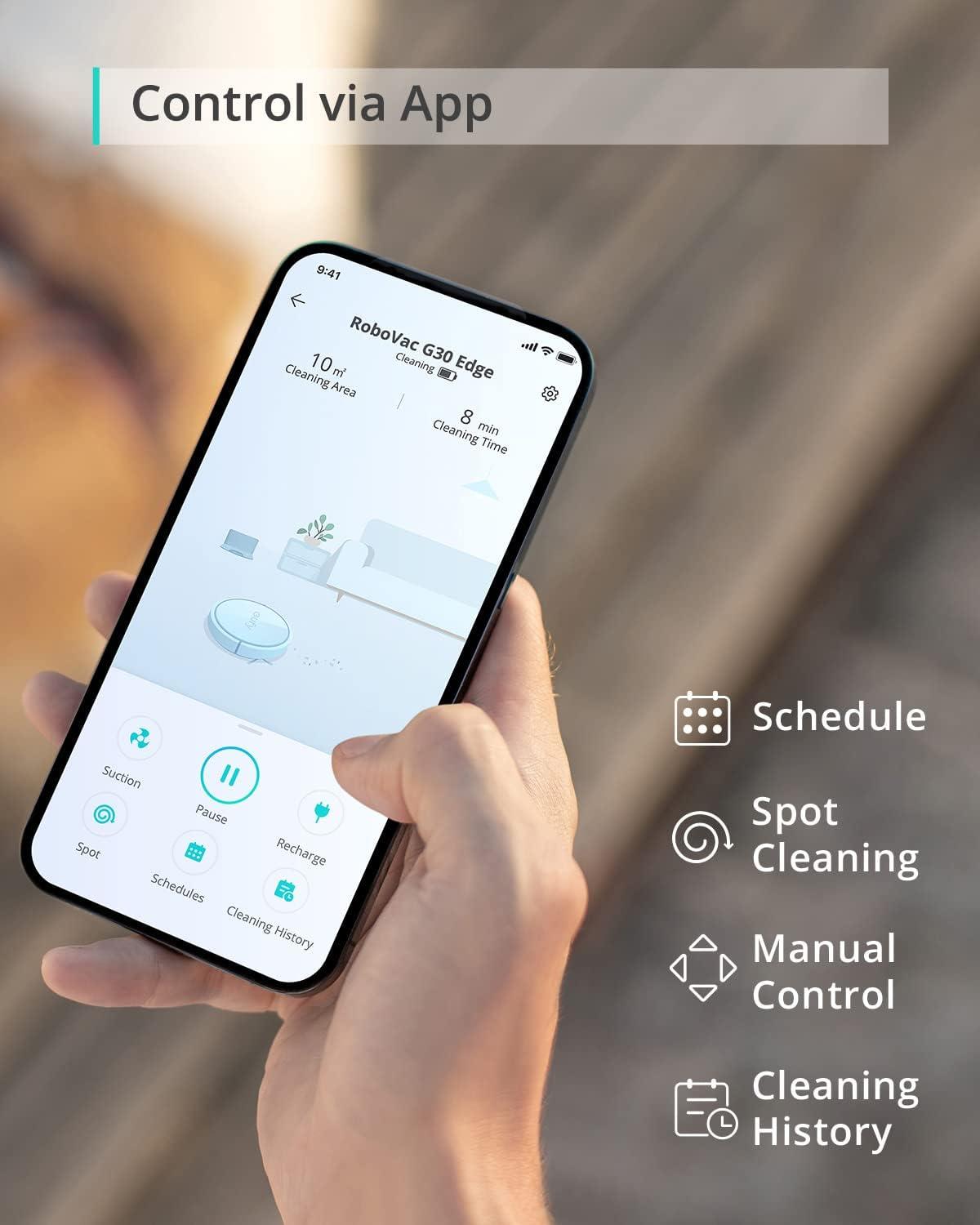 imageeufy Robot Vacuum Omni S1 Pro HydroJet System with Roller Mop Robot Vacuum and Mop Combos EcoClean Ozone Incrediable Suction Obstacle Avoidance Auto Mop Washing amp Drying SelfEmptyingRoboVac G30
