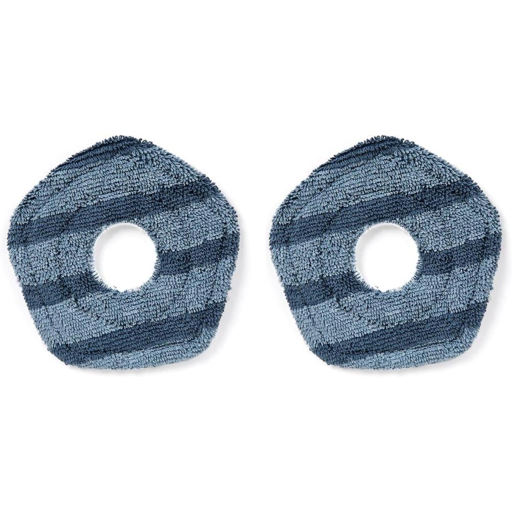 imageeufy Accessory2 Washable Vacuum Mop Cloths Compatible X10 Pro Omni X9 Pro Washable and Reusable Soft Mopping Pad Parts Accessoriesnormal