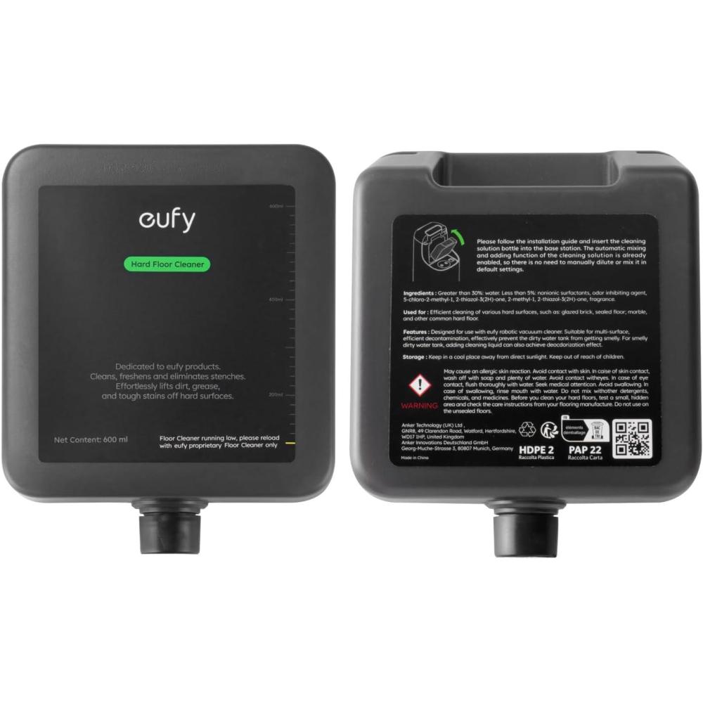 imageeufy Official Hard Floor Cleaner for Omni S1 ProS1 Safe and Gentle for Hand Automatically Mix without Manual Dilution 600ml 1 bottle