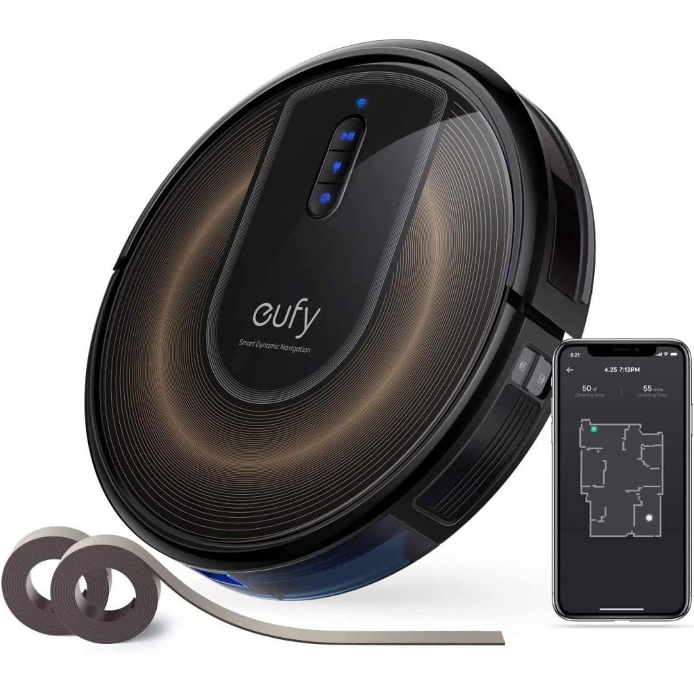 imageeufy Robot Vacuum Omni S1 Pro HydroJet System with Roller Mop Robot Vacuum and Mop Combos EcoClean Ozone Incrediable Suction Obstacle Avoidance Auto Mop Washing amp Drying SelfEmptyingRoboVac G30