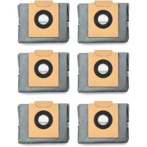eufy Accessory-6-Pack Large Capacity Dust Bags Compatible with eufy X10 Pro Omni