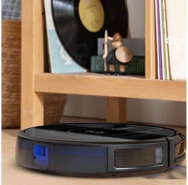imageeufy S1 with AllinOne Station HydroJet System with Roller Mop Robot Vacuum and Mop Combo Incredible Suction Obstacle Avoidance MultiLevel Mapping Mop AutoRetraction Perfect for Pet HairG30 Verge