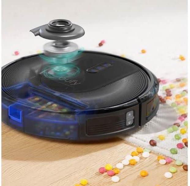 imageeufy S1 with AllinOne Station HydroJet System with Roller Mop Robot Vacuum and Mop Combo Incredible Suction Obstacle Avoidance MultiLevel Mapping Mop AutoRetraction Perfect for Pet HairG30 Verge