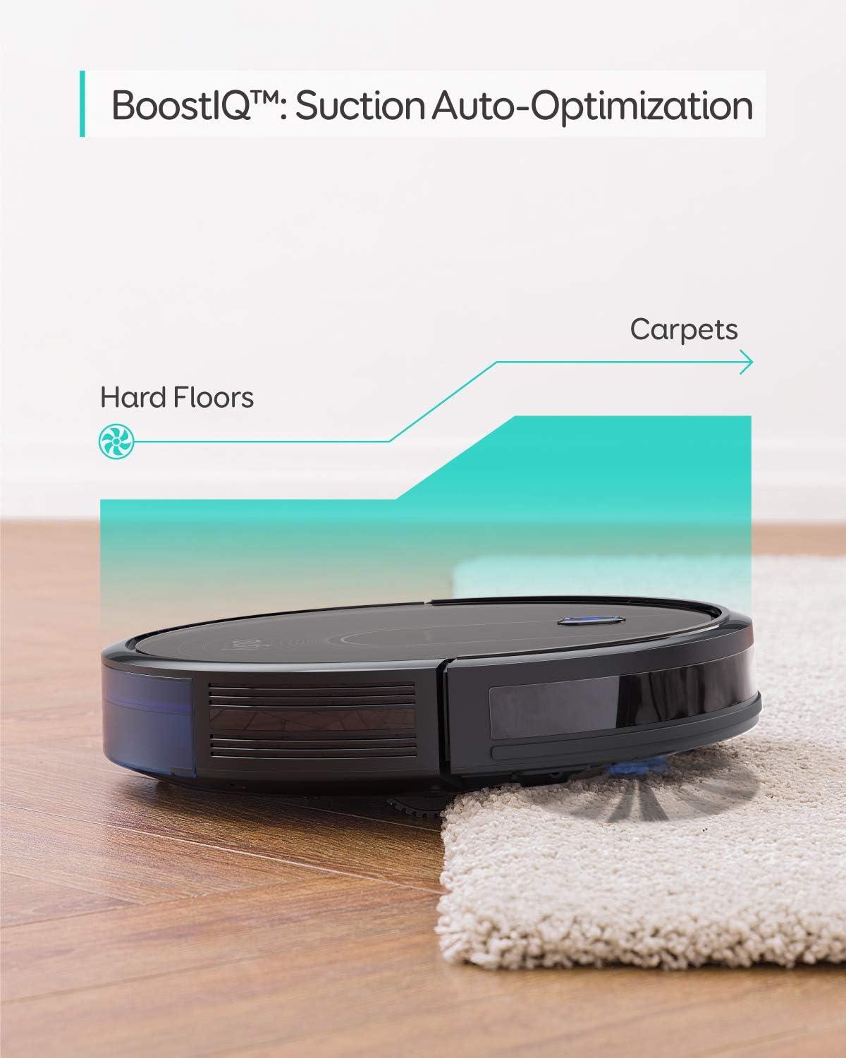 imageeufy S1 with AllinOne Station HydroJet System with Roller Mop Robot Vacuum and Mop Combo Incredible Suction Obstacle Avoidance MultiLevel Mapping Mop AutoRetraction Perfect for Pet Hair11S Plus