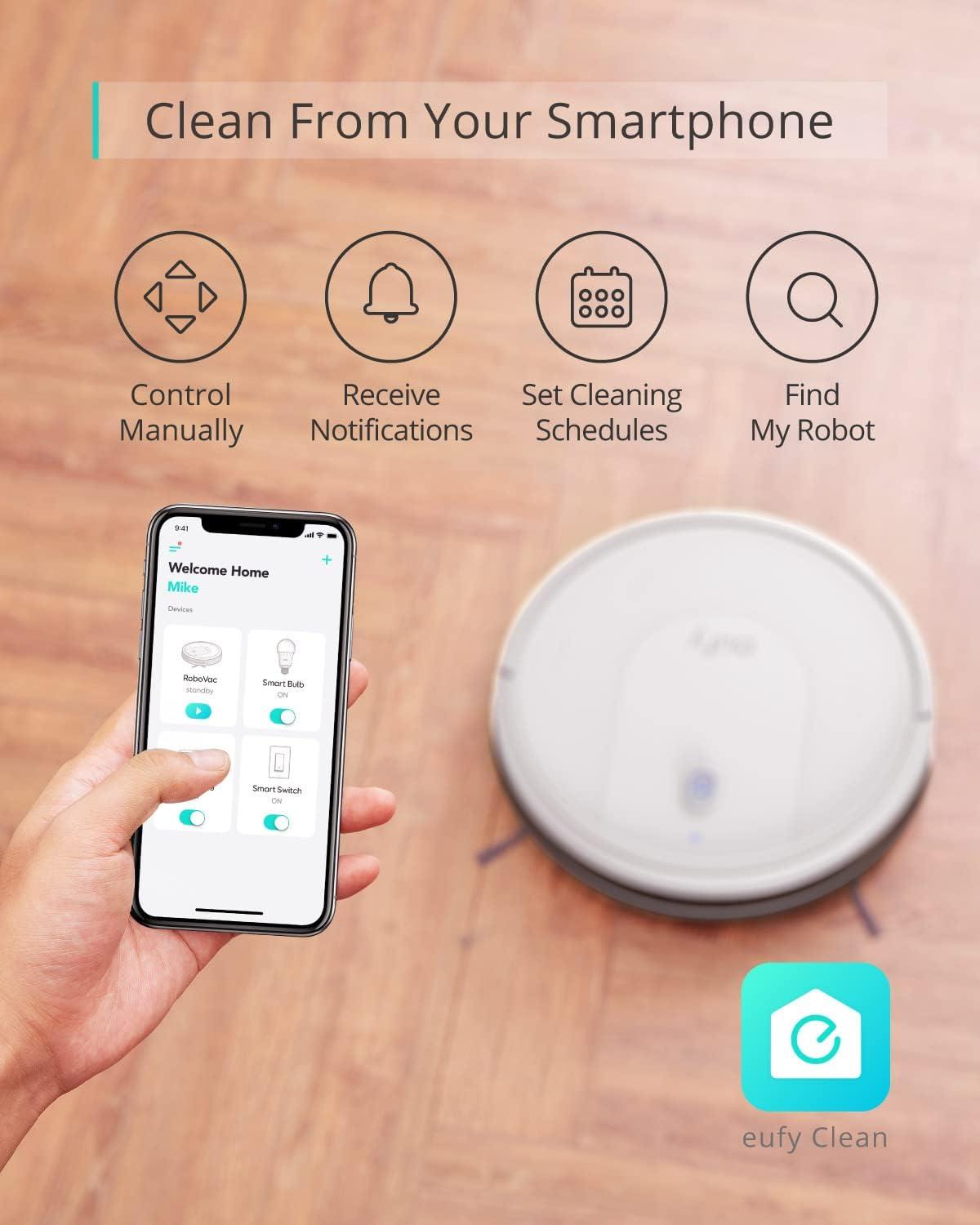 imageeufy S1 with AllinOne Station HydroJet System with Roller Mop Robot Vacuum and Mop Combo Incredible Suction Obstacle Avoidance MultiLevel Mapping Mop AutoRetraction Perfect for Pet Haireufy 30C