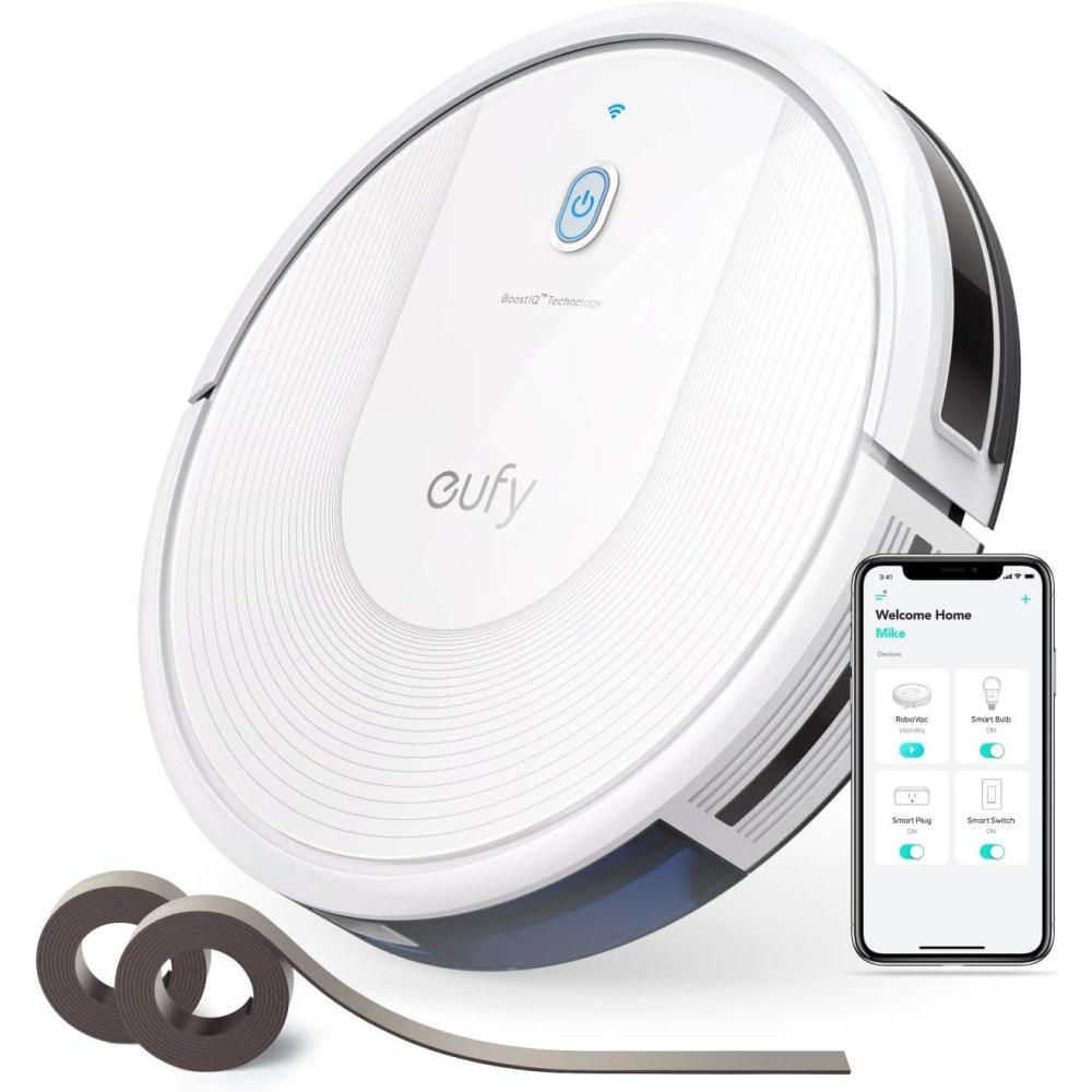 imageeufy S1 with AllinOne Station HydroJet System with Roller Mop Robot Vacuum and Mop Combo Incredible Suction Obstacle Avoidance MultiLevel Mapping Mop AutoRetraction Perfect for Pet Haireufy 30C